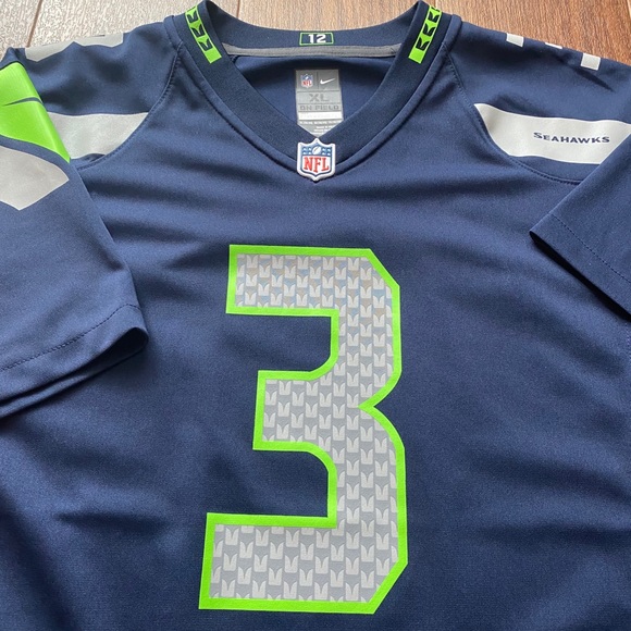 Nike NFL Seattle Seahawks Wilson youth jersey XL - Picture 2 of 6